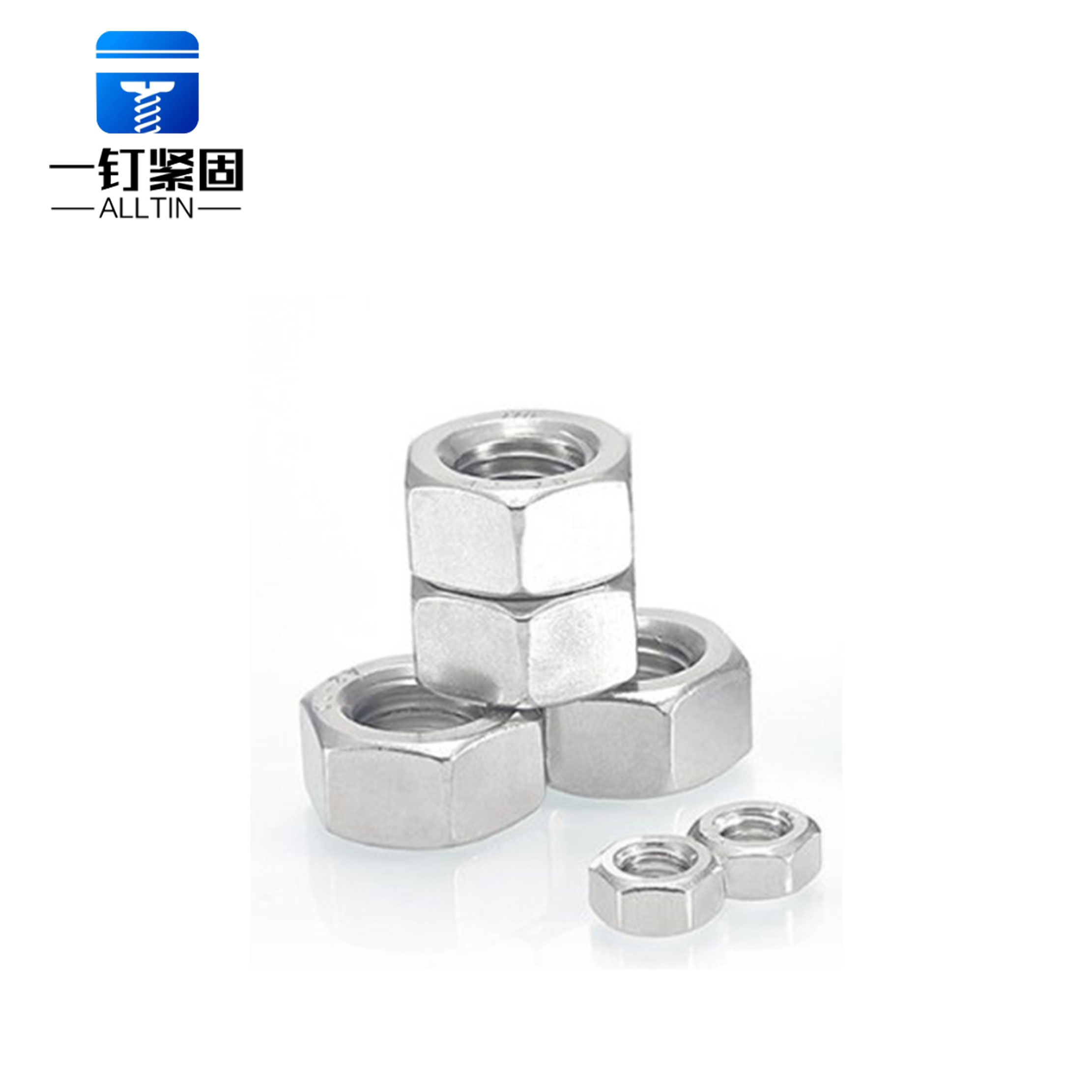 镀锌美式六角螺母